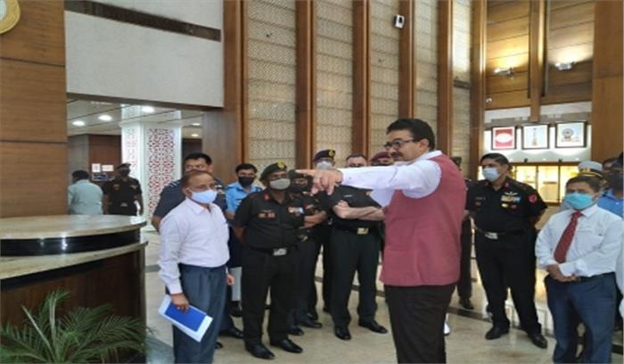 यूपी के हुनर का कायल हुआ डिफेंस डेलीगेशन