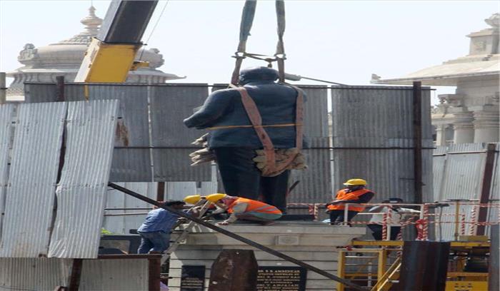 उप्र के तीन गांवों में तोड़ी अंबेडकर की प्रतिमाएं