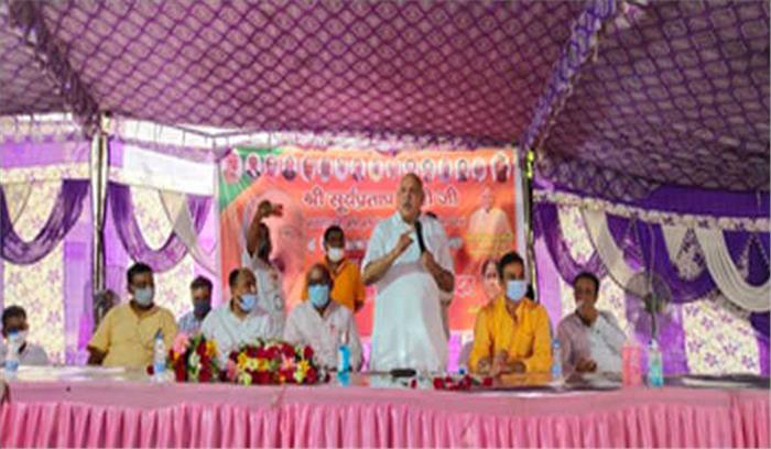 उप्र विधानसभा 2022 का चुनाव भाजपा मोदी व योगी के काम पर लडेगी : शाही