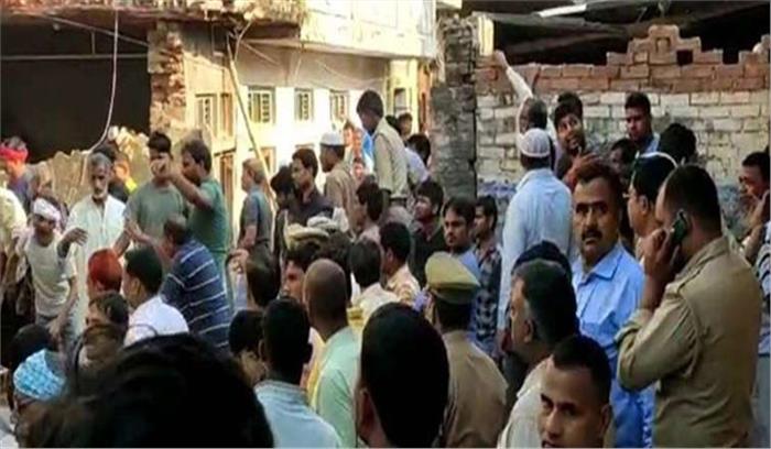 उप्र : मऊ में सिलेंडर फटने से 13 लोगों की मौत
