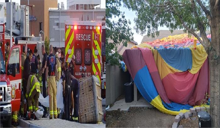 न्यू मैक्सिको में गर्म हवा का गुब्बारा दुर्घटनाग्रस्त, पांच लोगों की मौत