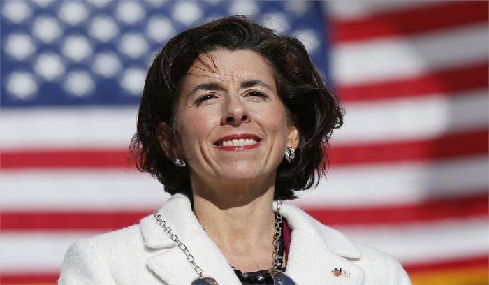 सीनेट ने अमेरिका की अगली वाणिज्य मंत्री होंगी गिना रायमोंडो