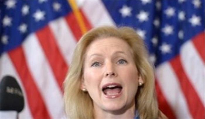 अमेरिकी राष्ट्रपति चुनाव की दौड़ में डेमोक्रेट सीनेटर क्रिस्टेन गिलीब्रैंड