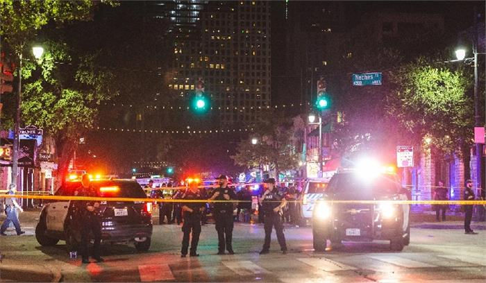 टेक्सास के ऑस्टिन शहर में हुई गोलीबारी मामले में एक संदिग्ध गिरफ्तार