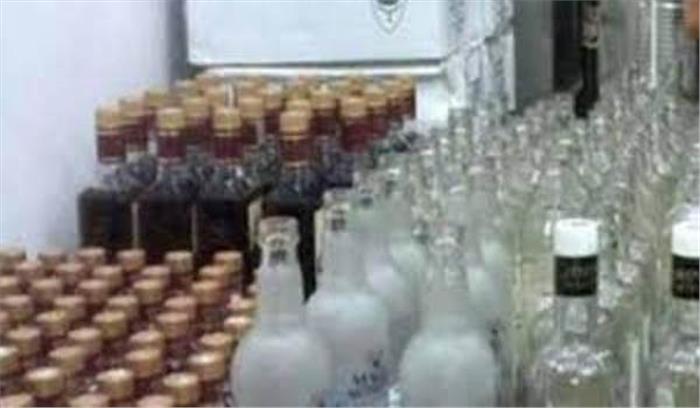 राजस्थान : हाउस से मिली 20 लाख की अवैध शराब बरामद राजस्थान : हाउस से मिली 20 लाख की अवैध शराब बरामद