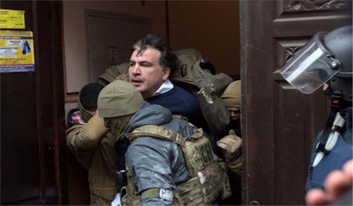 जॉर्जिया के पूर्व राष्ट्रपति को यूक्रेन ने किया रिहा