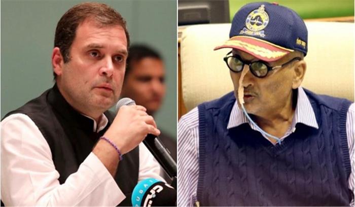 अस्वस्थ व्यक्ति से मुलाकात का राजनीतिकरण न करें राहुल : पर्रिकर