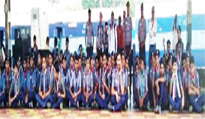 स्काउट एवं गाइड्स ने किया स्वच्छ भारत मिशन का प्रचार