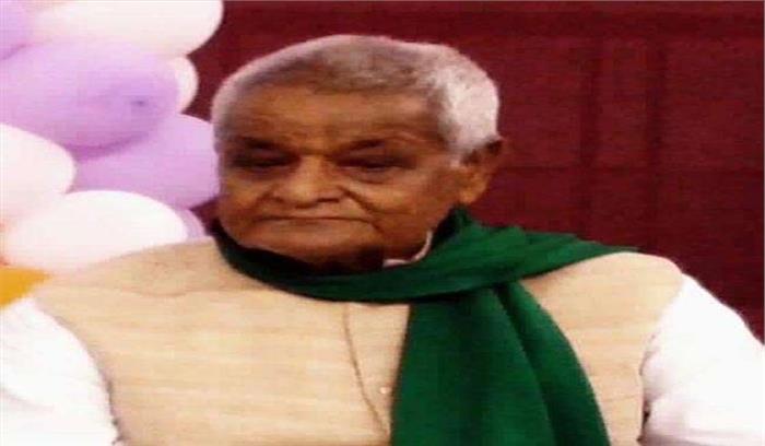 पूर्व केन्द्रीय मंत्री कैप्टन जयनारायण निषाद का निधन