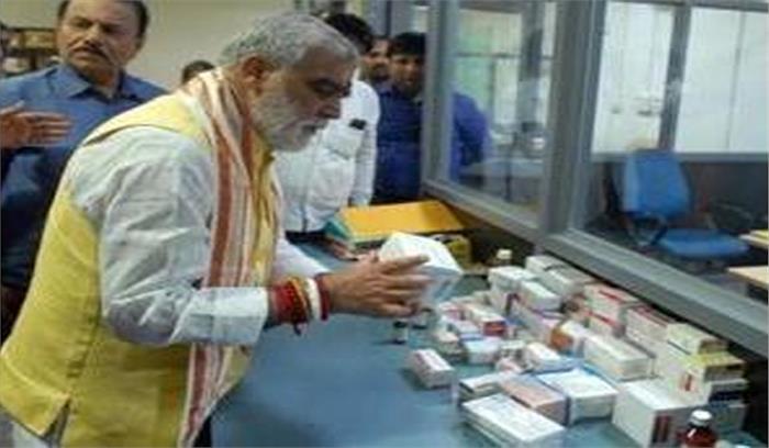 केंद्रीय स्वास्थ्य राज्यमंत्री ने पटना एम्स का किया निरीक्षण