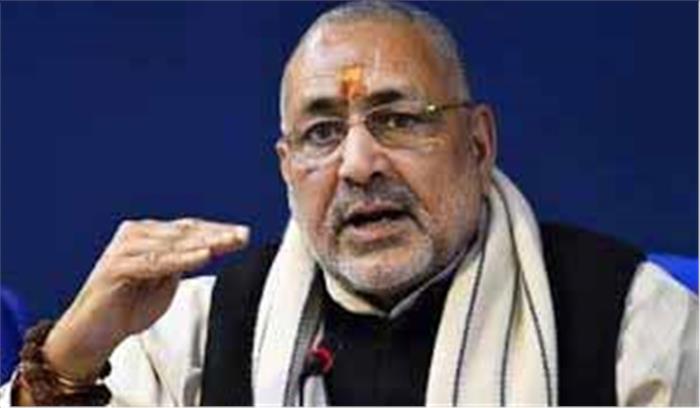 हमारे भगवान को गाली दे रहे आजम , रामपुर आकर बताऊंगा हनुमान क्‍या हैं: गिरिराज सिंह