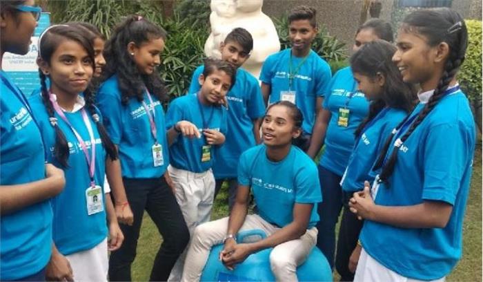 यूनिसेफ ने हिमा दास को अपना युवा एंबेसडर नियुक्त किया