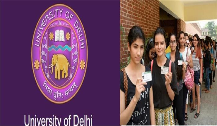 दिल्ली यूनिवर्सिटी में छात्रसंघ चुनाव जारी