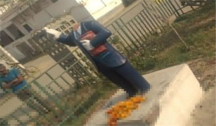 उप्र : अंबेडकर की प्रतिमा तोड़ी, 3 गिरफ्तार