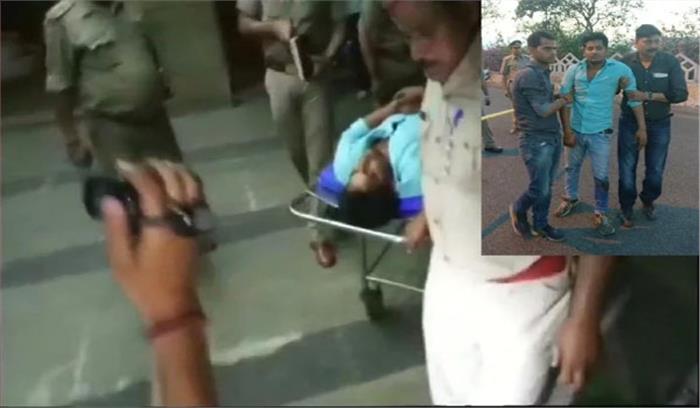 उप्र : मुठभेड़ों में चार 25 हजार के इनामी गिरफ्तार, सिपाही जख्मी