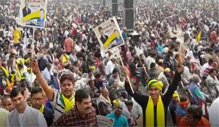 उप्र : राजा भैया ने रैली कर दिखाई ताकत