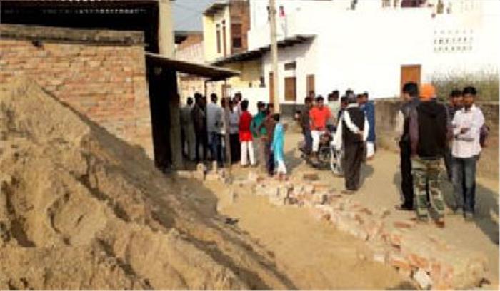 उप्र : जौनपुर में दीवार ढही, 3 बच्चों की मौत