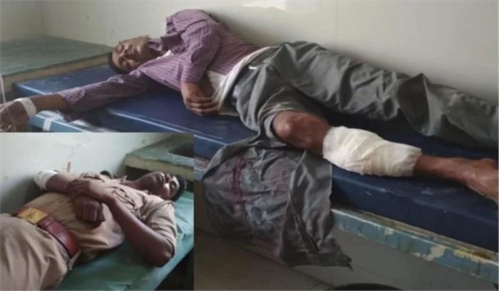 उप्र : मुठभेड़ में 25 हजार का इनामी बदमाश गिरफ्तार, सिपाही जख्मी