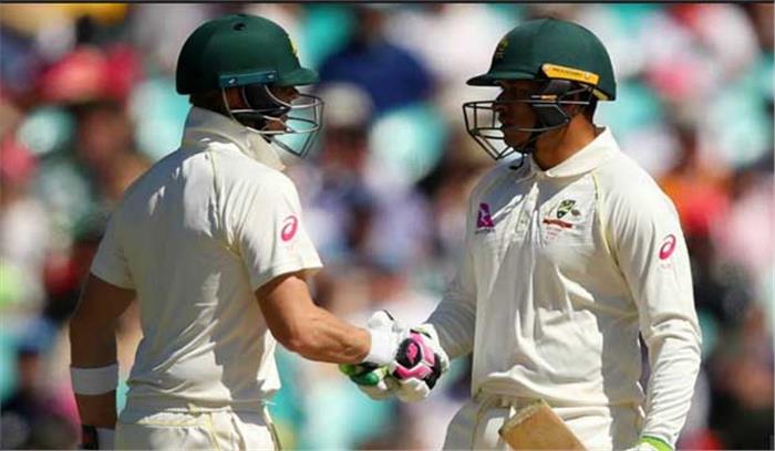 एशेज सीरीज: ख्वाजा और स्मिथ की शतकीय साझेदारी से आस्ट्रेलिया मजबूत