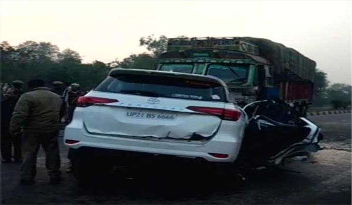 भाजपा विधायक लोकेन्द्र सिंह सहित चार लोगों की मौत 