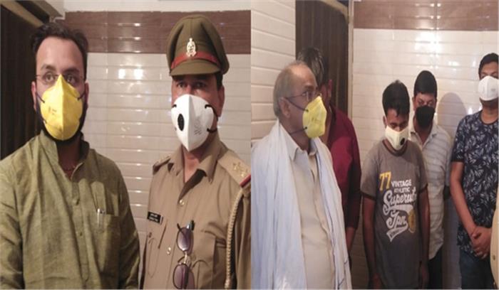 विधायक अमनमणि अपने साथियों के साथ गिरफ्तार