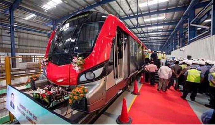 लखनऊ में उद्घाटन के दूसरे दिन  मेट्राे हुई  खराब