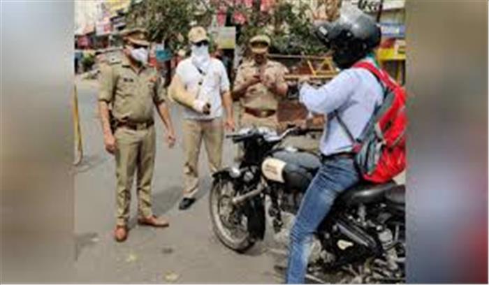 मुजफ्फरनगर में खतौली के हॉटस्पॉट इलाके का निरीक्षण,प्रभावित क्षेत्र सील