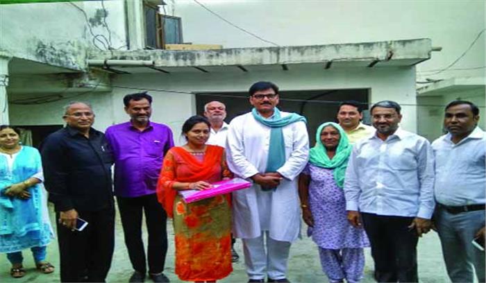 जिले के नाम रोशन करने वाली बेटियों को विधायक ने किया सम्मानित 