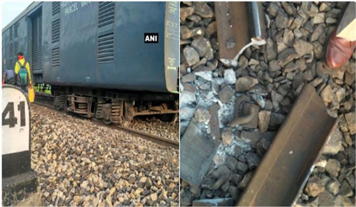 प्रभु के जाने के बाद भी नहीं रुक रहे रेल हादसे, उप्र में हावड़ा जबलपुर शक्ति पूंज एक्सप्रेस ट्रेन के सात कोच पटरी से उतरे