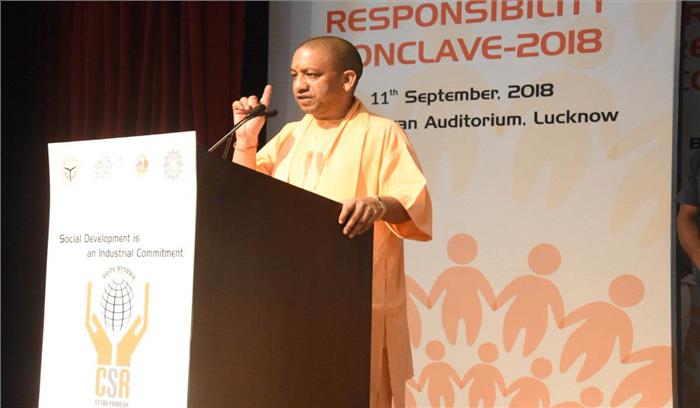 1.22 लाख किलोमीटर की सड़क पर सपा-बसपा के पाप के गड्ढे थे: योगी