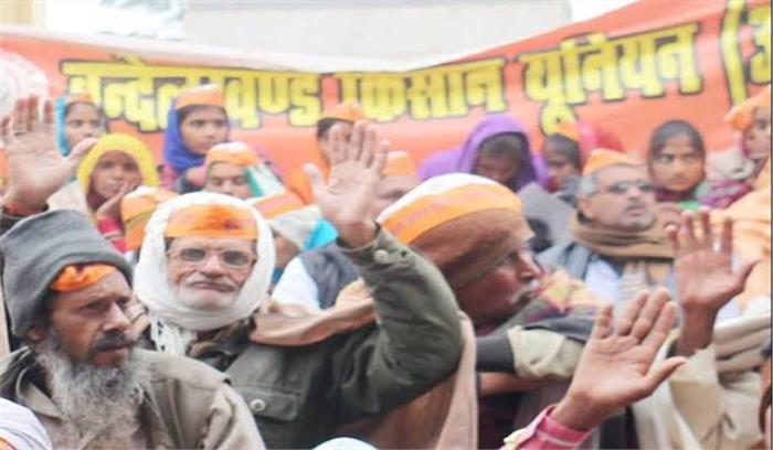  धान खरीदी न होने के खिलाफ किसानों की भूख हड़ताल जारी