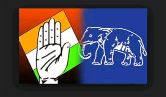 मथुरा: कांग्रेस और बसपा समर्थकों के बीच फायरिंग, 2 लोग घायल मथुरा: कांग्रेस और बसपा समर्थकों के बीच फायरिंग, 2 लोग घायल