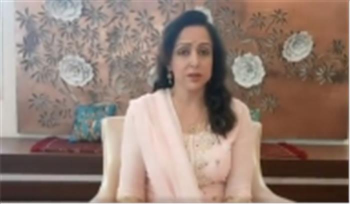 स्वास्थ्यकर्मियों पर हमला करने वाले कायरों को मिले कड़ी सजा : हेमा मालिनी