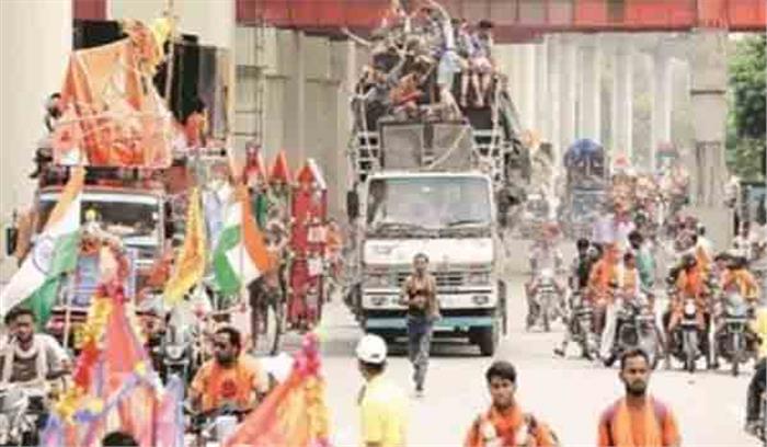 सहारनपुर में करंट लगने से कांवडिये की मौत