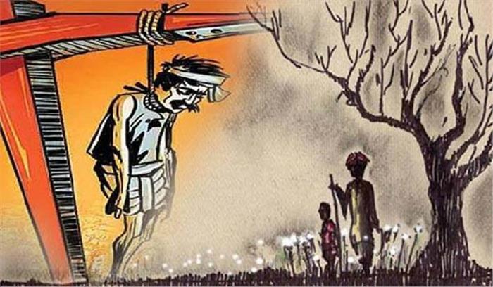 उत्तर प्रदेश : कर्ज से परेशान किसान ने फांसी लगाकर की आत्महत्या  