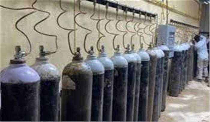 सोनभद्र में बंद पड़े ऑक्सीजन प्लांट में सिलेण्डरो की रिफिलिंग शुरू