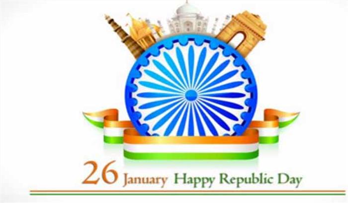 झांसी में धूमधाम से मनाया गया 69वां गणतंत्र दिवस