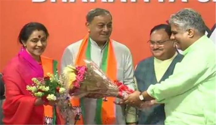 कांग्रेस के पूर्व राज्यसभा सांसद संजय सिंह बीजेपी में शामिल