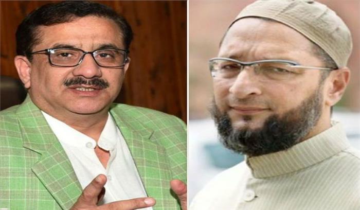 वसीम रिजवी ने ओवैसी की तुलना बगदादी से की