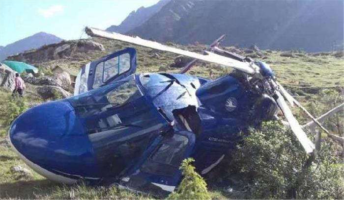 उत्तराखंड: हेलीकॉप्टर दुर्घटनाग्रस्त, 1 की मौत
