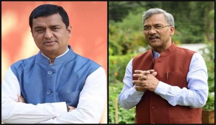 उत्तराखंड के मुख्यमंत्री रावत अनिल बलूनी से मिले, जेपी नड्डा से भी मिलने पहुंचे