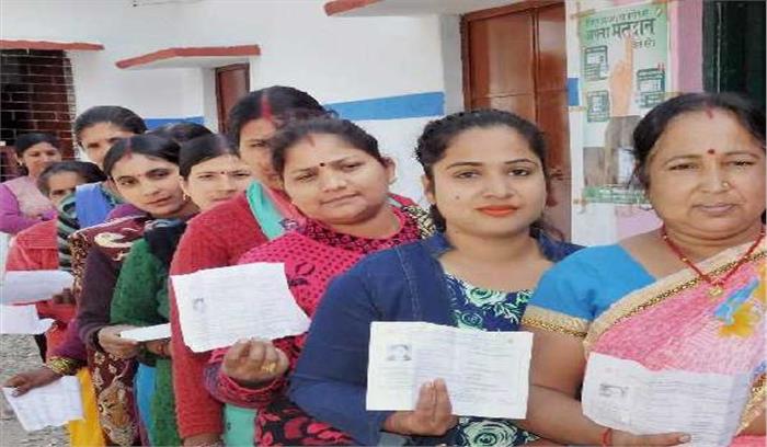 उत्तराखंड में पहले 3 घंटे में 14 फीसदी मतदान