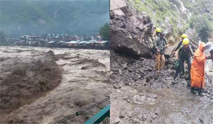 उत्तरकाशी में भारी बारिश से 7 लोगों की मौत