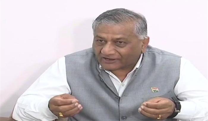 नकली एजेंटों के माध्यम से अकुशल कर्मचारी विदेश न जाएं: वीके सिंह