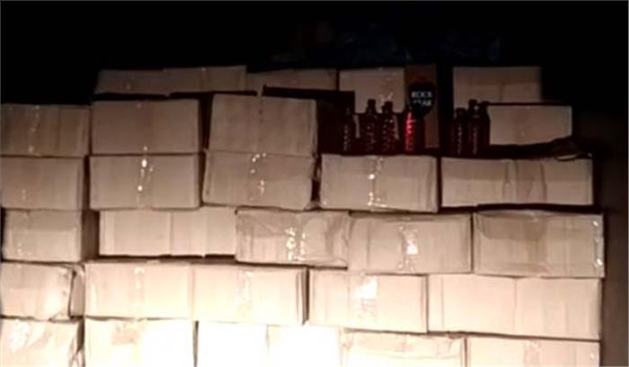 वाराणसी में 35 लाख की शराब बरामद, 2 गिरफ्तार