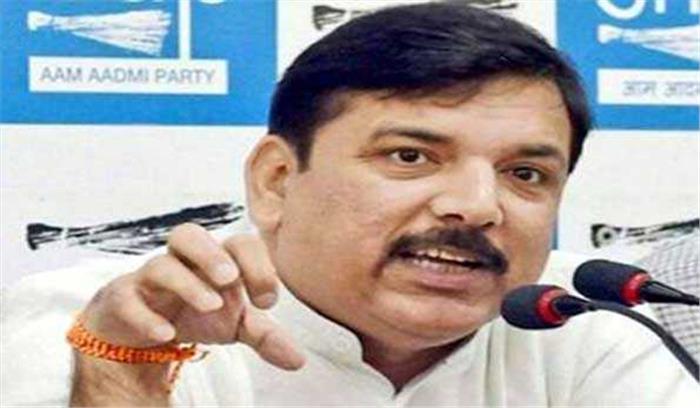 वाराणसी में मोदी ने तोड़ी आचार संहिता, रद्द हो उम्मीदवारी : संजय सिंह