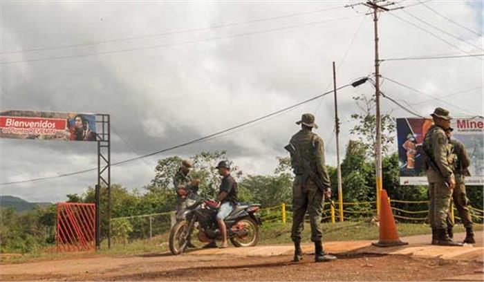 वेनेजुएला में सेना और अवैध खनिकों के बीच संघर्ष में 18 की मौत