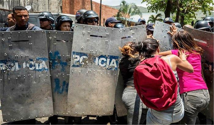 वेनेजुएला की जेल में हुआ संघर्ष, पांच कैदियों की मौत