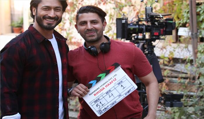 विद्युत जामवाल ने खुदा हाफिज की शूटिंग शुरू की