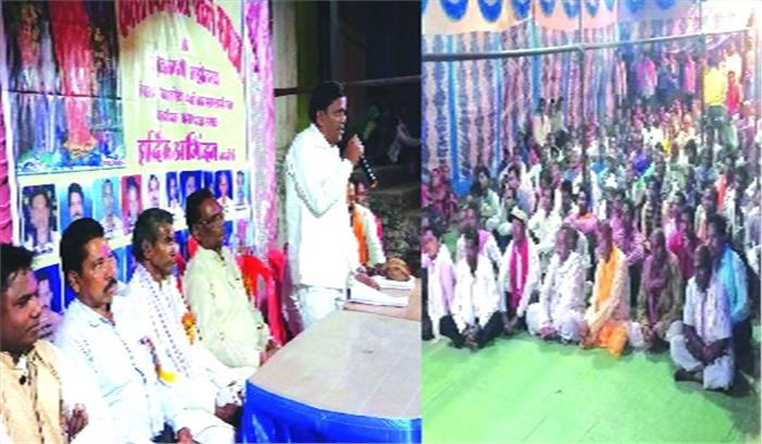 पटेल धर्मशाला भीमखोज में शांकम्भरी महोत्सव मनाया गया